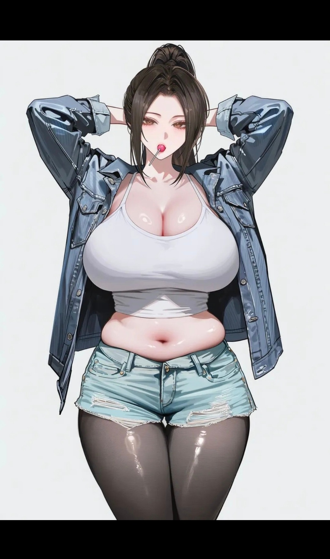 《金发巨乳女同学，主动照顾生病在家的我？》